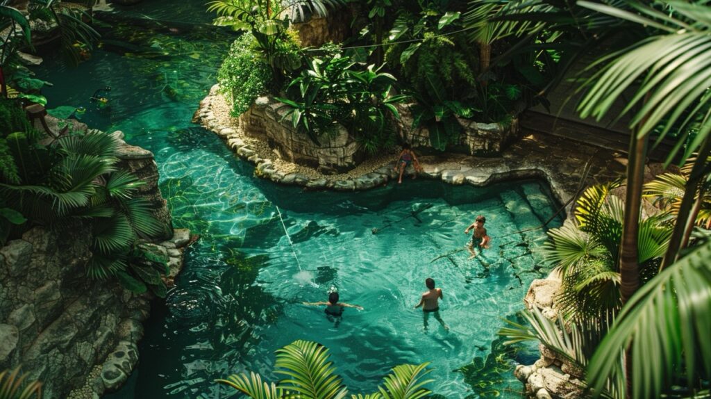 children-participating-in-eco-friendly-activities-at-Xcaret-Park