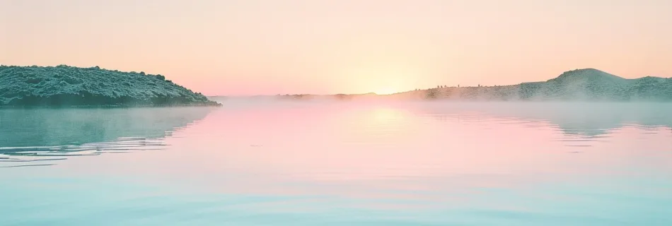 Blue Lagoon at sunrise