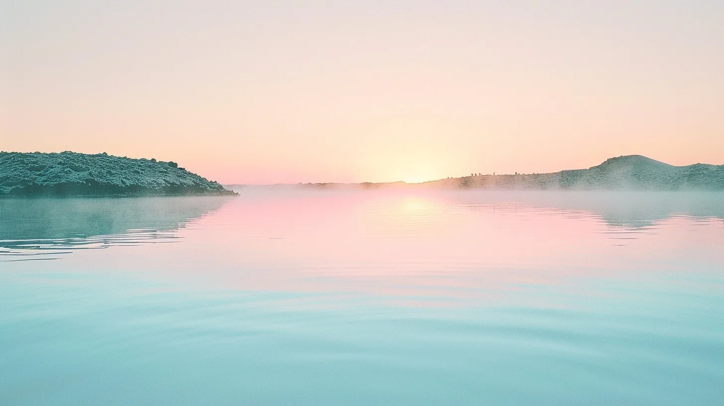 Blue Lagoon at sunrise