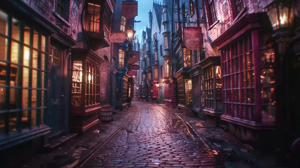 Diagon Alley at Harry Potter World London