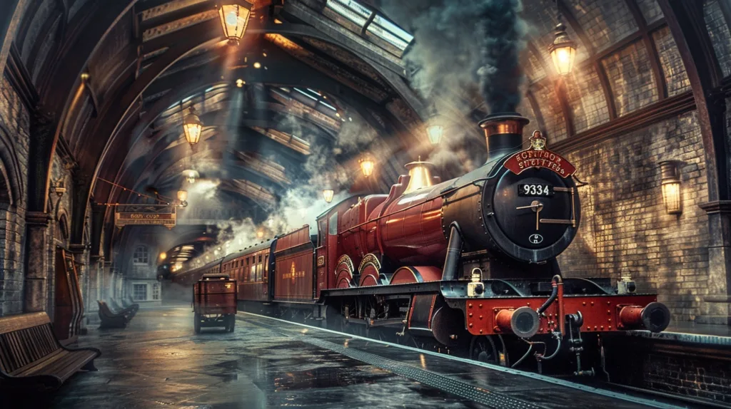 Platform 9¾ at Harry Potter World London